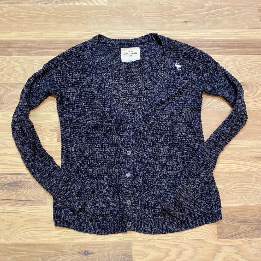 Abercrombie Kids Boyfriend cardigan Navy Size XL